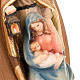 Wooden plaque with Holy Family s2