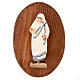 Plaque avec statue de Mère Thérèse s1