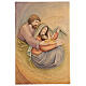 Holy Family in Lenga and oil colors 30x20x5 cm Peru s1
