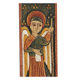Flachrelief aus Bethléem mit Erzengel Gabriel, 12 x 5 cm