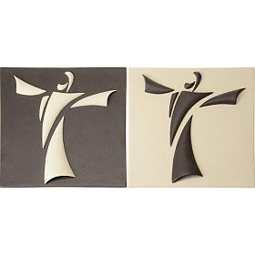 Baixos-relevos vários: Baixo-relevo Ressurreição estilizado Baixos-relevos vários: Baixo-relevo Ressurreição estilizado