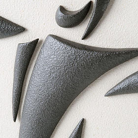 Baixos-relevos vários: Baixo-relevo Ressurreição estilizado Baixos-relevos vários: Baixo-relevo Ressurreição estilizado