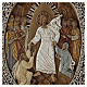 Gospel cover bas-relief, Resurrection, 33cm, stone s2