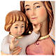 Baixo-relevo madeira Virgem com Menino s2