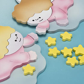 Clock relief with angels s2