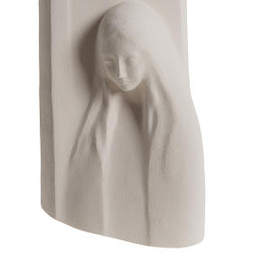 Bas-relief Virgin Mary peace s5