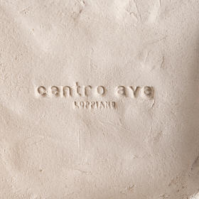 Cuadro de arcilla blanca Virgen 31 cm s4