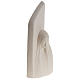 Cuadro de arcilla blanca Virgen 31 cm s3