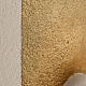 Baixo-relevo argila branca Maria Gold 29,5 cm s3