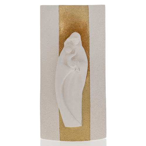 Bas-relief "Gold Mary with light" 29,5 cm 1