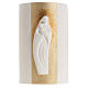 Bassorilievo Maria Gold illuminato h 17,5 cm s2