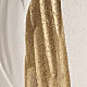 Bassorilievo Maria Gold con raggi h 17,5 cm s3