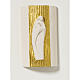 Bas-relief "Gold Mary" with gold background and light - 17,5 s1