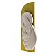 Basrelief Madonna Mod. Confiance verschiedene Farben h 21 cm s5