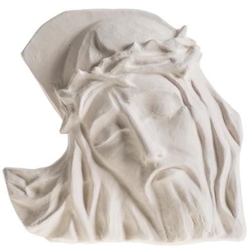 Bas-relief Jesus Christ face, 24 cm 1