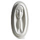 Our Lady bas-relief in porcelain by Pinton 21 cm s1