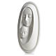 Our Lady with baby Jesus bas-relief in porcelain by Pinton s2