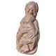 Bas-relief, Our Lady and baby Jesus Valgardena wood, natural wax s3