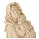 Ferruzzi's Madonna waxed wood bas-relief Valgardena s4