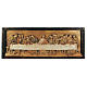 Relief Ostatnia wieczerza drewno 50x120 cm s1