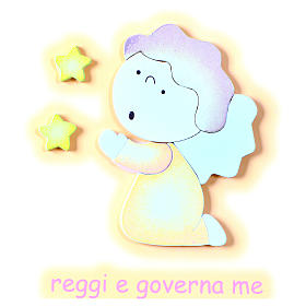 Pala Angelo di Dio con 3 angeli s2