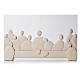 Bas-relief relief, Last Supper 80x50cm, porcelain gres s7