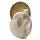 Holy Family with gold halo, fire clay s3