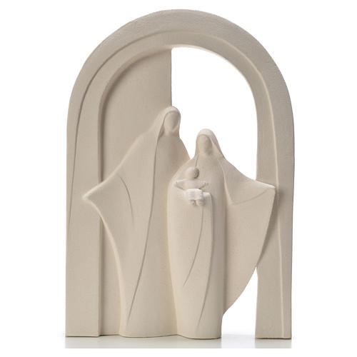 Holy Family arch, fire clay 1