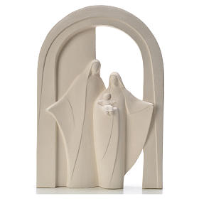 Holy Family arch, fire clay
