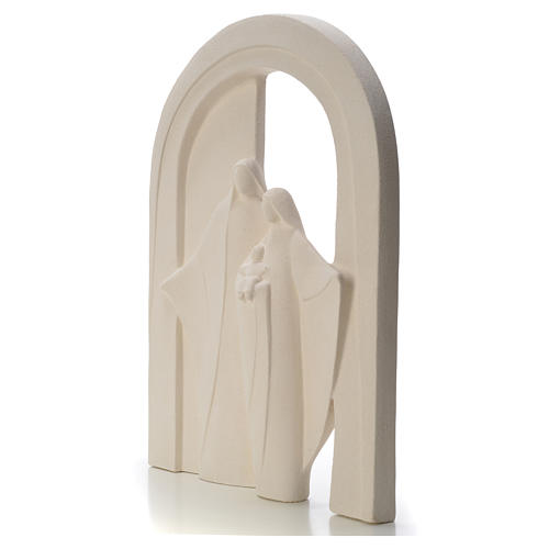 Holy Family arch, fire clay 2