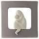 Bas-relief Maternité grès porcelainé 30x30 cm s1