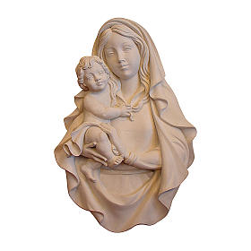 Our Lady by Raphael in natural wood of Valgardena