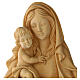 Bassorilievo Madonna Raffaello legno Valgardena naturale s2