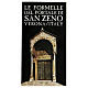 Formella San Zeno Verona Fuga Egitto bronzo legno anticato s5