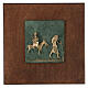 San Zeno Verona Escape Egypt bronze tile, antique wood s1