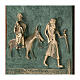 San Zeno Verona Escape Egypt bronze tile, antique wood s2