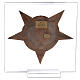 Stella pace Betlemme bronzo plex 22cm s3