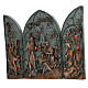 Triptych of the Nativity alloy 19 cm s2