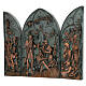 Triptych of the Nativity alloy 19 cm s3