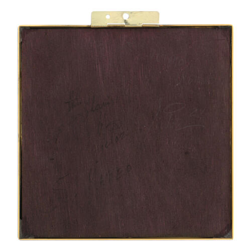 Formelle 4 evangelisti ambone rame cesellato 25x25 10