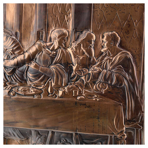 The Last Supper copper painting 50x85 4