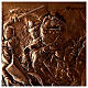 Bataille des Templiers en Terre Sainte cuivre 50x80 cm s5