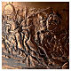 Bas-relief Templar battle in the Holy Land copper 50x80 cm s4