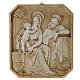 Holy Family resin bas-relief by Lando Landi, 12x10 in s1