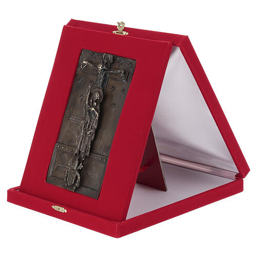 Holy Door of St. John Lateran, gold plated bronze alloys, 6x3.5 in 5