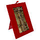 Puerta Santa S J de Latrán de aleaciones de bronce dorado 16x9 cm s3