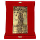 Holy Door S G Laterano in gilded bronze alloys 16x9 cm s1