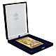 Bassorilievo in lega di rame Papa Giovanni XXIII 10x14 cm s4