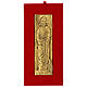 Set of brass plates, St. Peter and St. Paul, 9x3 in s3