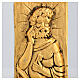 Coppia Piastre in ottone San Pietro e Paolo plexiglass 25x40 cm s4